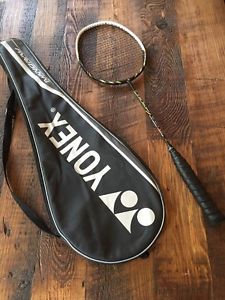 RARE Used YONEX NANORAY 70DX Lite Badminton Racket Long Size Graphite Shaft