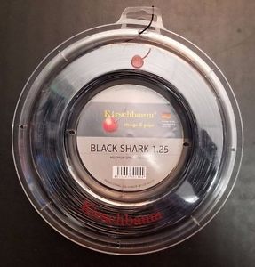 Kirschbaum Black Shark 17 Gauge 1.25mm Tennis Strings Reel 660' 200m