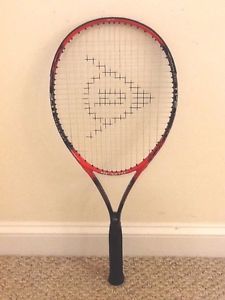 Dunlop Graphite TI-2 Oversize 110 SI Tennis Racket Racquet Grip 4 3/8 with Cover