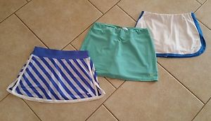 Lot 3 Women's Nike Dri-Fit Tennis Running Skirt/Skort/Shorts SZ M