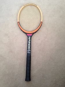 Vintage EUC DONNAY Bjorn Borg Allwood tennis racket Vulcanized Fiber