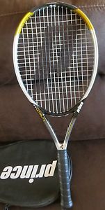 PRINCE TT TRIPLE THREAT GRAPHITE Extreme OS Oversize TENNIS RACQUET EUC