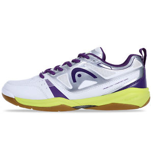 Head 1732 Mens Badminton Squash Volleyball indoor court shoes White Red