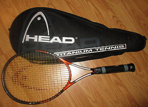 NEW Head TI Radical Tennis Racket W/ Case Grip 4 3/8