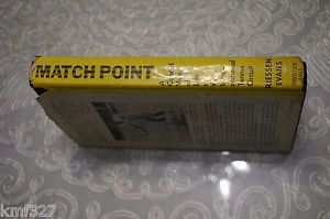 SIGNED AUTOGRAPHED MARTY RIESSEN Match Point Book Tennis