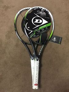 2x NEW Dunlop BIOMIMETIC M4.0 (16x19) Tennis Racquet Strung Size 4 3/8
