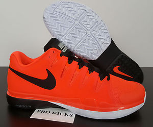 NIKE AIR ZOOM VAPOR 9.5 TOUR ROGER FEDERER TOTAL CRIMSON 631458-802 (SIZE 13)