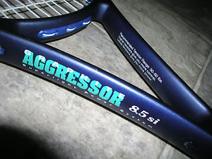 Wilson Graphite Aggressor 8.5si Tennis Racket SPS 95 Rare Vtg PWS Racquet 4 1/2"