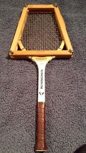 Vintage Junior Rossignol Strato 4L Tennis Racquet With Wood Protection