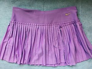 Nike Dri-Fit Tennis Skort Fully Pleated Light Lavender Sz Small (4-6)