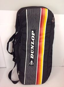 Dunlop Tennis Racquet Carrying Case Bag, Great Condition, Vintage 1980's RARE