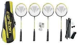 Carlton Nanoblade Tour Premium 4 Jugadores Set De Raquetas