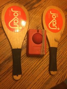 Jokari Champ Model Wooden Paddleball Game | Vintage 1970's | Paddle | Racquets
