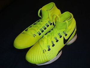 NIKE AIR ZOOM ULTRAFLY MEN'S TENNIS SHOE VOLT/DARK GREY SIZE 5.5 819692-701