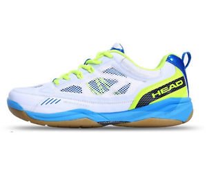 Head 1680 Mens Badminton Squash Volleyball indoor court shoes Orange Green