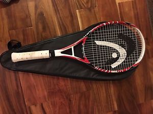 Head Triton 660 Square CM Tennis Racquet Made In Austria w/ Zip Cover 4-1/8 Grip