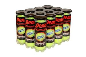 Penn Championship Extra Duty Tennis Balls Value Bulk Pack of 12 Cans