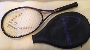 Head Triton 660 Square CM Tennis Racquet Made In Austria w/ Zip Cover 4-1/8 Grip