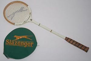 VINTAGE SLAZENGER BADMINTON SQUASH RACQUET RACKET - EUC - HARD TO FIND