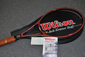 WILSON Jack Kramer Staff Fairway Grip St. VIncent  BRAND NEW Tennis Racket RARE!