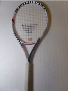 Tecnifibre T-REBOUND 265 FEEL Tennis Racquet 4 1/4 Grip Pinkish color used once