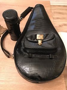Court Couture Barcelona Tennis Bag Black