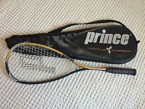 Prince Air Stick 130 Air TT  Power Scoop Triple Threat Squash Racket, Excellent
