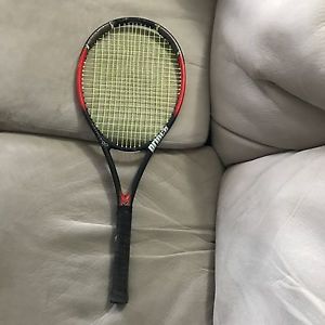 prince triple threat graphite extreme L 900 racket Hornet With Case