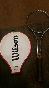 Vintage Wilson T2000 AluminumTennis Racquet