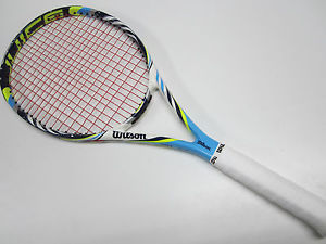 WILSON BLX JUICE 100 (1ST GEN) TENNIS RACQUET (4 1/2) PRO SHOP DEMO!
