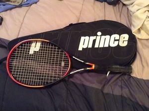 Prince Air Vanquish 100 Strung racket 925 power original $195 With Case