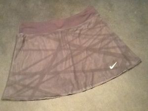 Nike youth large athletic Tennis Golf Running Skirt/skort grey/neon