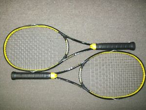 (1) Volkl Power Bridge 10 Mid 93 head 4 1/2 grip Tennis Racquet