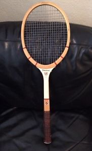 Vintage Bancroft Wooden Professional Fibre Sealed Tennis Racket Racquet