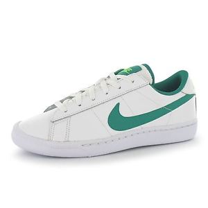 Nike Tennis Class Trainers Junior Boys White/Green Sports Shoes Sneakers