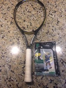 Prince O3 SpeedPort Black 100 head 4 3/4 Built To 4 1/2  grip  Tennis Racquet