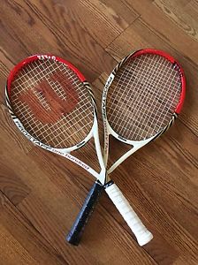 Wilson Pro Staff One Hundred Lite BLX 100L And Wilson Pro Staff 95Tennis Racquet