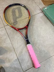 PRINCE LXT REACT LITE 107" 4 1/2 GRIP TENNIS RACQUET Good Condition