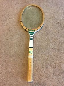 Wilson Jack Kramer Pro Wooden Tennis Racket EUC Restrung