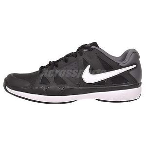 Nike Air Vapor Advantage Tennis Mens Shoes Black Grey NWOB 599359-001