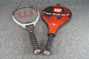 Wilson Titanium Tennis Rackets Set Of 2
