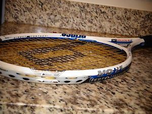 PRINCE 850 CONTROL DB OVERSIZE TENNIS Racket RACQUET TRIPLE THREAT 4 1/2 Grip