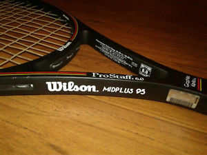 Wilson Pro Staff 6.0 Midplus 95 PWS Tennis Racket/Racquet 4 1/2'' RARE GEM