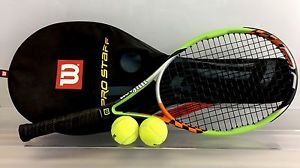 Wilson Hyper Carbon Pro Staff Torch MP 95" Tennis Racket, 4 1/4 Grip