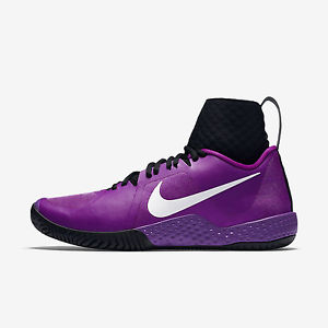 Nike Court Flare Women's Tennis Shoes Size 5.5 Violet Purple Black 810964-510
