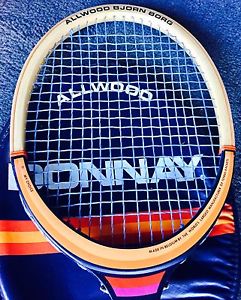 Vintage Donnay Alllwood Bjorn Borg Size 4 Tennis Racket-Super Nice Condition!