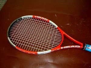 Head Liquidmetal Radical OS 107 head Tennis Racquet 4 1/2 "VERY GOOD"