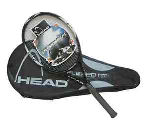 Amazing  Black Head Tennis Racket Size 4 1/4 YD66, in Sale price + free shipping