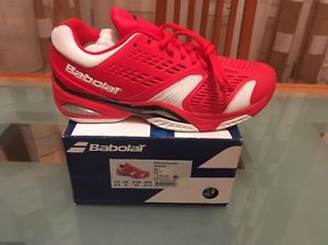 BABOLAT SFX ALL COURT MENS TENNIS SHOES,NEW SIZE 9.5 US,RED