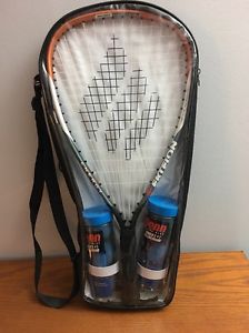 Ektelon Racquetball Racquet Set Power Level 900 With 6 Balls